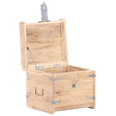 Produktbild von vidaXL Truhe 40x40x40 cm Akazie Massivholz