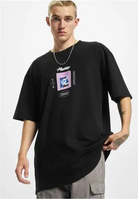 Produktbild von Mister Tee Catch Em Oversize T-shirt Schwarz L Mann Schwarz L