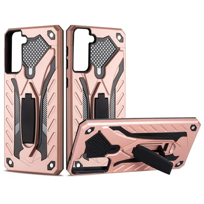 Image de Coque König Design compatible avec le Samsung Galaxy S21 - Coque souple en plastique pour téléphone portable - Coque rose