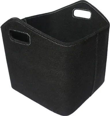 Produktbild von Velký koš z plsti 37 x 35 x 38 cm - černý