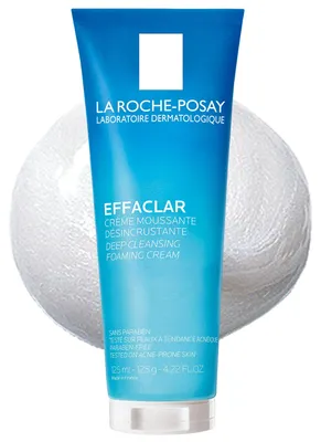 Immagine prodotto di Crema schiumogena detergente profonda Effaclar (Crema schiumogena detergente profonda), 125 ml