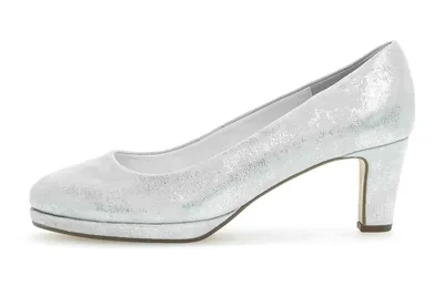Produktbild von Gabor Fashion Pumps in Übergrößen Weiß 41.260.61 große Damenschuhe