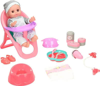Image de Deluxe Poppenset Etenstijd