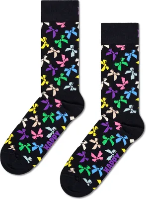 Immagine prodotto di Calzini Del Marchio Happy Socks Del Modello Bow Sock Nero