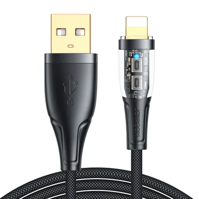 Produktbild von Kabel auf USB-A / Lightning / 2,4 A / 1,2 m Joyroom S-UL012A3 (schwarz)