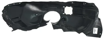 Productafbeelding van Voorkant, rechts: Wielkuipbekleding voor Mercedes V-Klasse W447 Vito vanaf 2014. Kunststof spatborden.