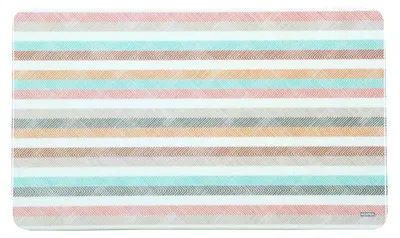 Frühstücksbrettchen Melamin 23,5x14x0,4 cm Streifen