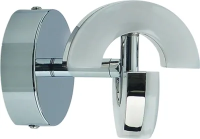 Produktbild von Näve 1er Wand-u. Deckenspot Luna - Metall, Kunststoff - chrome, opal; 1220342