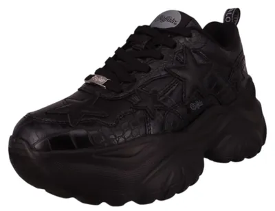 Produktbild von Buffalo Damen Low Sneaker Bliss Star PD00016136 Schwarz