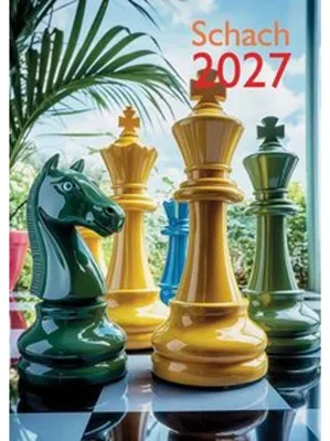 Image de Calendrier mural ÉCHECS 2027, format A4
