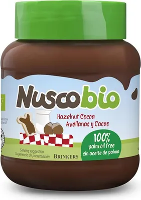 KREM ORZECHOWO - KAKAOWY BIO 400 g - NUSCOBIO