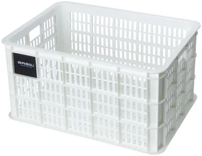 Zdjęcie produktu dla skrzynia rowerowa z recyklingu L 40 litrów biała - 21162
