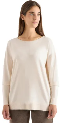 Productafbeelding van Cecil trui met structuurdetail, kleur: beige melange, maat: XXL
