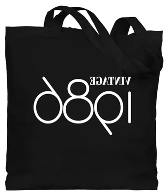 Produktbild von Baumwolltasche - 40. Geburtstag - Vintage 1986 weiß