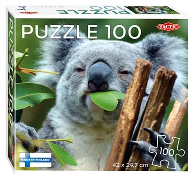 Produktbild von Tactic Puzzle Lovers Koala at Lone Pine 100 pcs puzzle, 100 Stück(e), Tiere