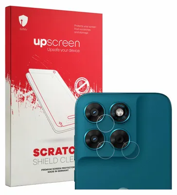 Produktbild von upscreen Schutzfolie für Motorola Moto G77 (NUR Kameraschutz) Displayschutz Displayschutzfolie Folie Klar Transparent