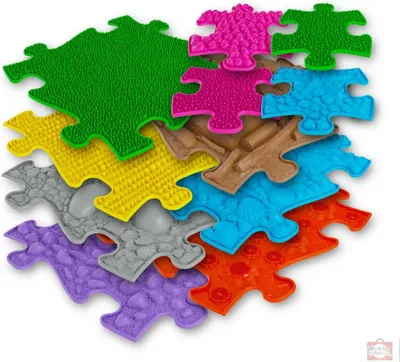 Obrázek produktu pro Ortopedická senzorická puzzle podložka Set Medium 2A