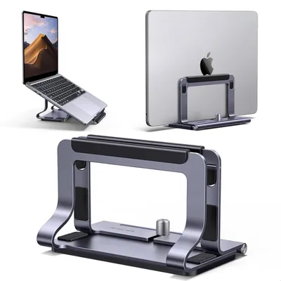 Obrázek produktu pro Stojan na notebook Verticaal – univerzální hliníkový stojan na notebook
