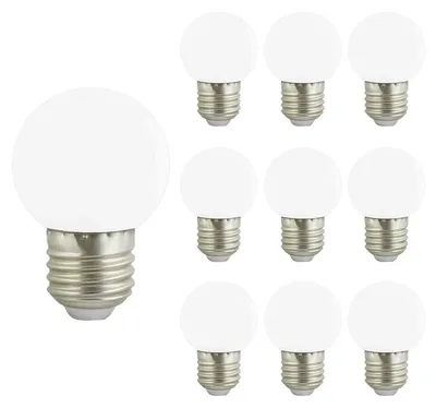 Produktbild von VITO E27 LED Kugellampe G45 2W 120lm 6400K Kaltweiß 240V 10 Stück