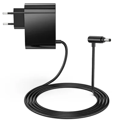 Productafbeelding van Netvoeding/oplader - Compatibel met V8, V7, V6, SV03, SV04, SV05, SV06, SV09, SV10, SV11, DC62 - Accessoire voor stofzuiger - Zwart