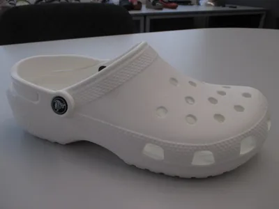 Produktbild von Crocs Classic Clog, Weiblich, Erwachsener, Weiß, Einfarbig, 39 - 40, Geschlossene Sandalen
