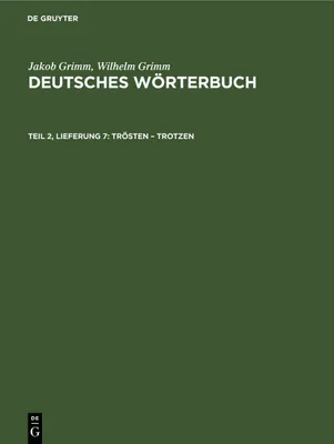 Produktbild von Trösten - Trotzen