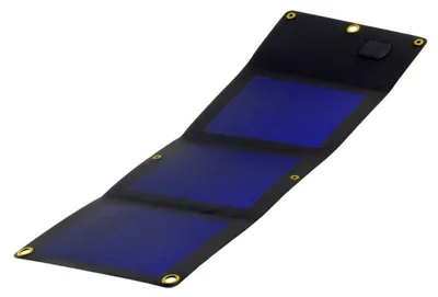 Obrázok produktu pre PowerNeed S3W1B, 3 W, Čierna, Cestovanie s batohom, Kemping, Záhrada, 445 mm, 215 mm, 10 mm