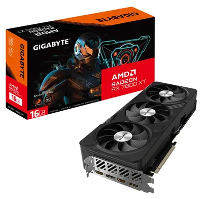 Produktbild von Gigabyte GV-R78XTGAMING OC-16GD Radeon RX 7800 XT GAMING OC 16G