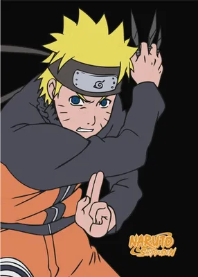 Produktbild von Fleecedecke mit Naruto Motiv 100x140 cm