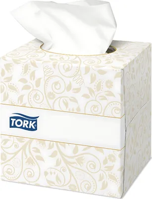 Immagine prodotto di Tork - fazzoletti per il viso, extra morbidi, 2 veli, 100 fazzoletti per scatola