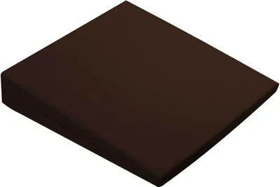 Produktbild von Keilkissen 37x37x7/2cm>>>>Farbe: braun