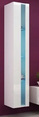 Produktbild von Cama Meble Vitrine an der Wand Vigo Neu 180- Weiss weiss scheinen