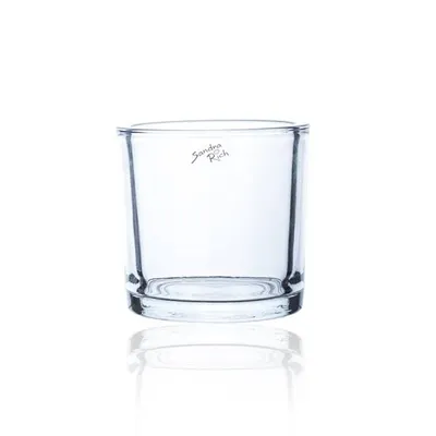Zdjęcie produktu dla Sandra Rich tea light holder dekoracyjny szklany CYLI HEAVY 12x11cm okrągły przezroczysty