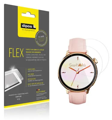 Immagine prodotto di 2x Pellicola protettiva per OKYUK Y13, rivestimento al 100%, Protezione dipos Flex