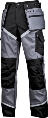 Produktbild von Schwarze Und Graue Hose Mit Reflektierenden Streifen, "L", Ce, Lahti
