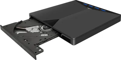 Produktbild von Externes CD DVD Laufwerk Windows11 Mac OS, 7in1 Laufwerk, USB3.0 SD TF-Anschluss, Spiegelreflexkameras Digitalkameras USB-Flash Datenlesen, Aufladen