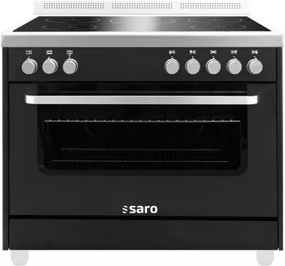 Immagine prodotto di Piano cottura a induzione Saro + forno elettrico Ts95Ind61N nero