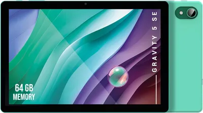 Zdjęcie produktu dla Tablet 10 cali, kolor miętowy, wyświetlacz IPS InCell, Octa-Core, 5000 mAh, 4 GB RAM, 64 GB rozszerzalnej pamięci, kontrola rodzicielska Google Family Link, Android