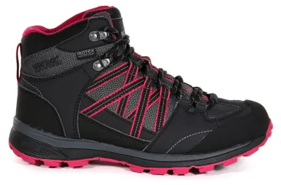Imagen del producto de Calzado de senderismo para mujer Samaris Mid II, color negro-rosa