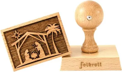 Produktbild von Rechteckiger Kekstampon – Weihnachtsmotiv – Patisse