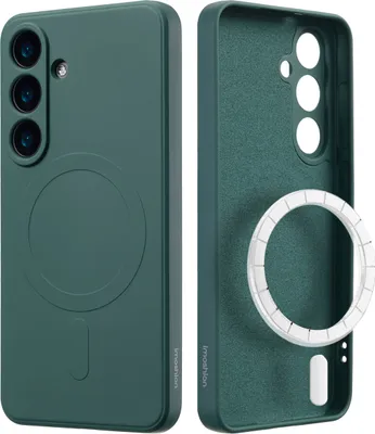 Produktbild von imoshion Color Back Cover mit MagSafe Samsung Galaxy S25 - Dunkelgrün