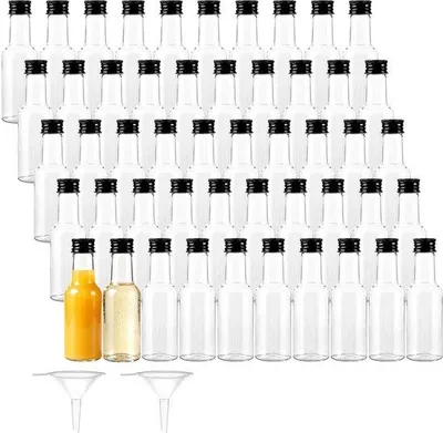 Productafbeelding van 100 stuks mini-flesjes van 50 ml
