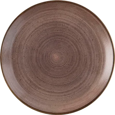 Produktbild von CHURCHILL Stonecast Raw Brown Teller flach, coup, ø: 288 mm