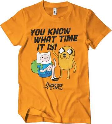 Produktbild von It's Adventure Time T-Shirt - Small - Orange