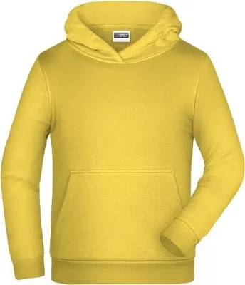 Produktbild von Klassisches Kapuzensweat für Kinder yellow, Gr. L
