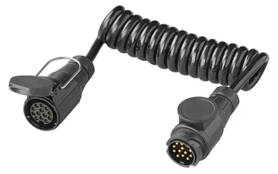Zdjęcie produktu dla Kabel spiralny 13-pinowy, 1,5 m, 13-żyłowy, PVC