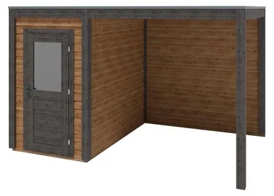 Immagine prodotto di Casetta da giardino in legno Veya 4.06x2.59 m - 10.52 m2 - 28 mm - impregnata