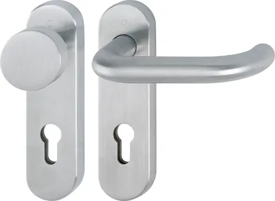 Immagine prodotto di HOPPE Set di rosette corte Paris E58/353KH/138 VA F69 PZ rd Wechselgrt - 10721590
