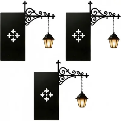 Produktbild von 3pcs Buchstütze mit LED Licht, Vintage Bücherstütze mit Mini Laterne für Bücherregal, dekorative Leselampe für Zuhause, Büro und Leseecke