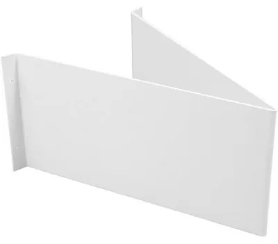 Produktbild von Dreifke® Winkelschild blanko zur Wandmontage, Kunststoff, 297x148 mm